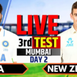 India vs New Zealand: Test Match Highlights and Live Updates